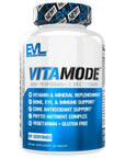 EVL Advanced Daily Multivitamin for Men - Men's Multivitamin with Essential Minerals Phytonutrient Complex and VitaMode Active Mens Vitamins for Energy with Lycopene for Muscle Bone and Immune Support