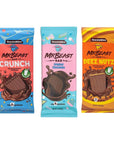 Feastables Mr Beast Chocolate Bars  NEW Deez Nuts Peanut Butter New Crunch and Original Chocolate 3 pack