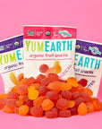 YumEarth Organic Fruit Snacks - Fruit Gummies Snack Packs, Gluten Free Snacks for Kids - Allergy Friendly, Non-GMO, Vegan, No Artificial Flavors or Dyes - 0.7 oz. (Pack of 35)