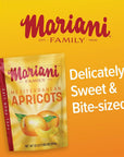 Mariani  Mediterranean Dried Apricots  Healthy Gluten Free Vegan Snacks for Kids  Adults  Dried Fruit  No Sugar Added Non GMO  30 Ounce Pack of 1  Resealable Bag