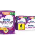 Similac Alimentum with 2’-FL HMO Hypoallergenic Infant Formula, for Food Allergies and Colic,* Suitable for Lactose Sensitivity, Baby Formula Powder, 12.1-oz Value Can, Pack of 6