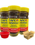 Café Bustelo Espresso Style Dark Roast Instant Coffee 705 Ounces PACK 3 Bundle with KING BUY BOX Cup 1 PCS