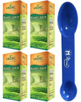 Pack of 4 Vedic Karela Juice Bitter Gourd 500ml 169 Fl Oz Miras 2in1 Measuring Spoon Included