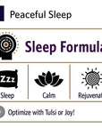 Organic India Peaceful Sleep Herbal Supplement - 90 Capsules