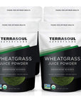 Terrasoul Superfoods Organic Wheat Grass Juice Powder 20 Ounces  USA Grown