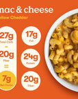 Perfect Keto Macaroni and Cheese GlutenFree Keto Pasta Grainfree Low Carb Pasta Easy and Delicious High Protein Pasta Keto Friendly Pasta Noodle Keto Mac and Cheese 6 Pack Yellow Cheddar