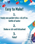 Jelly Belly Berry Blue Powder Drink Mix  12 boxes 72 sticks  Sugar Free  Delicious Makes 72 flavored water beverages