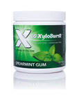 XyloBurst Gum  Xylitol Chewing Gum  Sugar Free Gluten Free Keto Friendly  Aspartame Free Gum For Oral Health  Spearmint  100Count Jar