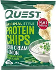 Quest Protein Chips Sour Cream & Onion 8 Bags