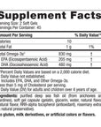 Nordic Naturals DHA, Strawberry - 90 Soft Gels - 830 mg Omega-3 - High-Intensity DHA Formula for Brain & Nervous System Support - Non-GMO - 45 Servings