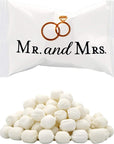 The Dreidel Company Mr  Mrs Wedding Buttermints Mint Candies After Dinner Mints Butter Mint Candy FatFree Individually Wrapped 110 Pieces