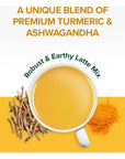 VAHDAM Golden Milk PowderTurmeric Ashwagandha Latte Mix 40 Cups 353oz100g  CaffeineFree Non GMO Gluten Free  Brew HotIced Tea Or Turmeric Latte