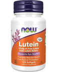 NOW Foods Lutein 10 mg Softgels, 120 Softgel