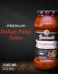 Botticelli Traditional Pasta Sauce  Premium Italian Spaghetti Sauce  Tomato Sauce  24oz 2 Pack