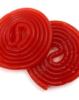 LaetaFood Gerrits Broadway Wheels Licorice Strawberry Flavor Candy 25 Pound Bag  Approx 90 Count