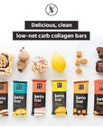 Perfect Keto Bars  The Cleanest Keto Snacks with Collagen and MCT No Added Sugar Keto Diet Friendly  3g Net Carbs 18g Fat11g protein  Keto Diet Food Dessert Salted Caramel 12 Bars