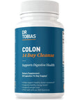 Dr. Tobias Colon 14 Day Cleanse, Advanced Gut Cleanse Detox for Women & Men with Cascara Sagrada, Psyllium Husk & Senna Leaf, Non-GMO Colon Cleanse, 28 Capsules (1-2 Daily)