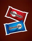 Hersheys Almond Joy  Mounds Assortment  Individually Wrapped Pieces  Bulk Party Pack of Milk Chocolate Almond Joy and Dark Chocolate Coconut Mounds  Chocolate Treats for Kids and Adults  Gluten Free Chocolate Candy  2 Pound Pack of 1