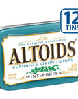 ALTOIDS Classic Wintergreen Breath Mints, 1.76 Ounce - 6 Count (Pack of 2)