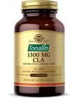 Solgar Tonalin CLA 1300 mg - 60 Softgels - Conjugated Linoleic Acid - Non-GMO, Gluten Free, Dairy Free - 60 Servings