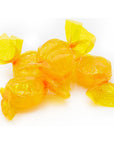 BUTTERSCOTCH Hard Candy 2 lb  Bulk Bag Sweet  Buttery Flavor Discs Buttons Candies Individually Wrapped 146 Pieces