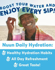 Nuun Hydration Daily, Wellness Electrolyte Tablets, Mixed Berry, 4 Pack (40 Servings)