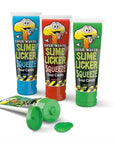 Cougers  Toxic Waste Slyme Licker Sour Squeeze Candy 3Pack Green Apple Blue Razz  Cherry