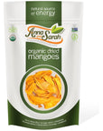 Anna and Sarah Dried Organic Mango No Sugar Added No Preservatives AlNatural Premium Quality in Resealable bag 3 Lbs