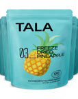 TALA, Freeze-Dried Fruit, Fruit Snack, Vegan | No Sugar Added | Pack of 10 (0.88 Ounce Each)