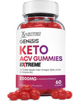 Genesis Keto ACV Gummies Extreme Formula 2000MG - 60 Gummys