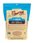 7 Grain Hot Cereal Bundle Includes Two 25 oz Resealable Bags of 7 Grain Hot Cereal Comes with Make Your Day Bag Clip - Whlsome - Cereal