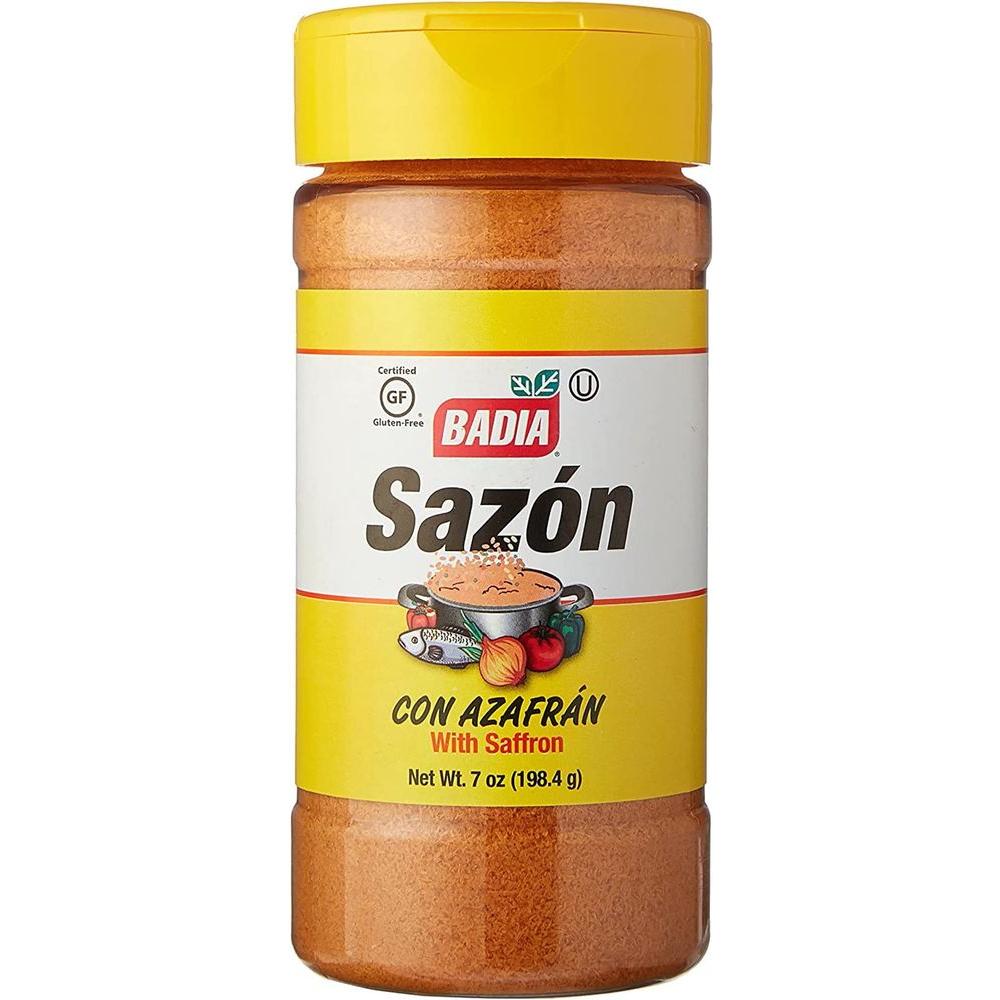 7 oz Jar Sazon with Saffron con azafran Paella Seasoning Kosher - Whlsome - Grocery (Other)