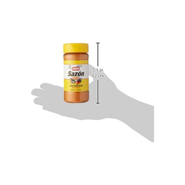 7 oz Jar Sazon with Saffron con azafran Paella Seasoning Kosher - Whlsome - Grocery (Other)