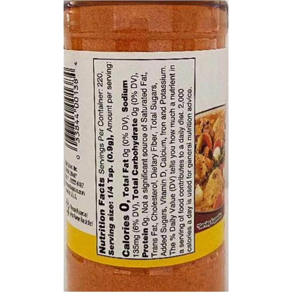 7 oz Jar Sazon with Saffron con azafran Paella Seasoning Kosher - Whlsome - Grocery (Other)