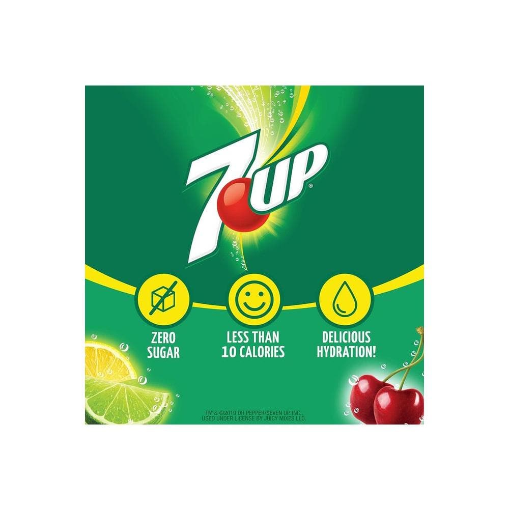 7 - UP - Variety Pack – Powder Drink Mix - (5 boxes, 30 sticks) - Whlsome - Drinks &amp; Beverages