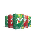 7 - UP - Variety Pack – Powder Drink Mix - (5 boxes, 30 sticks) - Whlsome - Drinks & Beverages