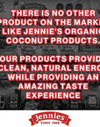 Jennies Organic Coconut Bites Gluten Free Peanut Free Non GMO Cacao 24 Ounce