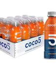 Coco5 Clean Sports Hydration Orange Flavor - 100% Natural