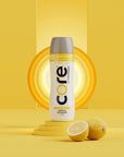 CORE Hydration Immunity Lemon Extract Nutrient Enhanced Water with Vitamin C and Zinc 239 Fl Oz Bottle Pack of 12