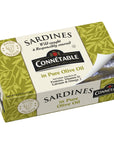 Sardines  Connetable  Sardines in Pure Olive Oil  4375 Ounce  Pack of 12