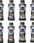 Fairlife Core Power Elite Chocolate and Vanilla Variety 8 Pack High Protein Milk Shakes 42g  14 Fl Oz  Ready to Drink for Workout Recovery  In World Group Packing Solutions Packaging 8 Count