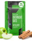 FULLER Overnight Oats  12 Serves in 6 Large Packs of a Premium High Protein Breakfast for Endurance Athlete Triathlete Runner Hiking Ultra Endurance Sports Nutrition  Oats Over Night Shake