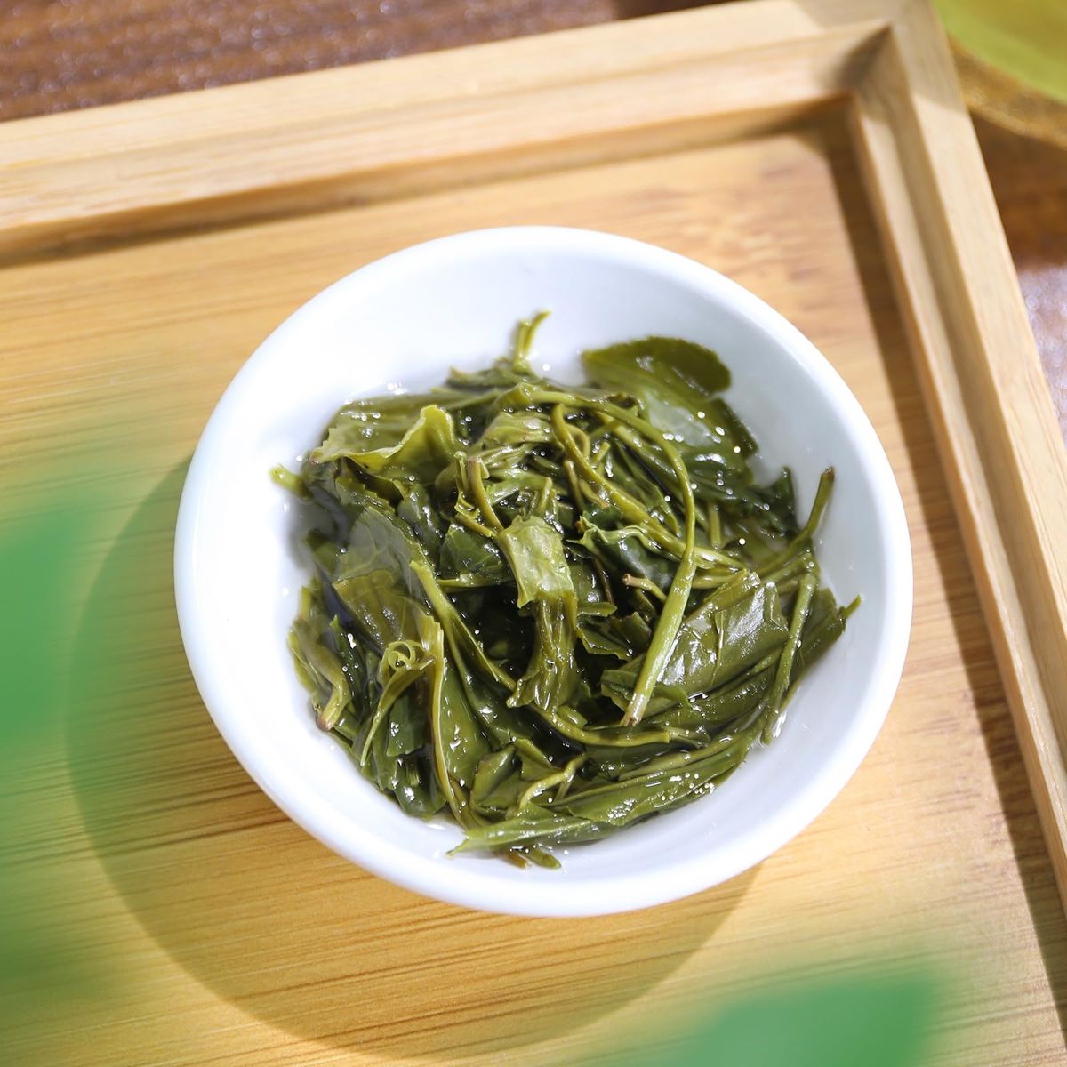 FullChea  Maojian  Chinese Yunwu Green Tea  Green Tea Loose Leaf  Mao Jian Tea  Refreshing Brisk  Improve Focus 88oz  250g