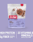 SlimFast High Protein Meal Replacement Powder 26 Servings Advanced Nutrition Smoothie Mix with Vitamin and Mineral Blend Gluten Free Creamy Milk Chocolate 149 Pounds