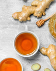 Korean Honey Ginger Tea (2.2lb/1000g) - Sliced Ginger with real Honey