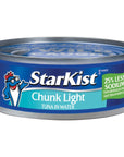 StarKist 25 Less Sodium Chunk Light Tuna in Water  5 oz Can Pack of 24