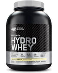 Optimum Nutrition Platinum Hydrowhey Protein Powder, 100% Hydrolyzed Whey Isolate Powder, Flavor: Velocity Vanilla, 3.5 Pounds (Packaging May Vary)