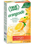 True Orange Mango Orange Drink Mix 10count Pack of 4