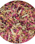 Scash 2 Ounce  Spring Blend Tea  Edible flowers  Rose Lemongrass and Licorice  All natural Culinary grade Delights Premium Quality  Perfect for Beverages Tea 100 Natural Licorice Lemongrass  Rose Blend