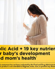 Nature Made Prenatal with Folic Acid + DHA, Prenatal Vitamin and Mineral Supplement for Daily Nutritional Support, 60 Softgels, 60 Day Supply